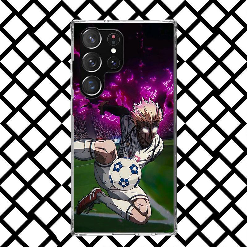 Чехол для телефона Blue Lock Shidou Ryusei для Samsung Galaxy S26 S25 Edge S24 S23 Ultra S22 Plus S21 FE S20 + Мягкий чехол с принтом Fundas G