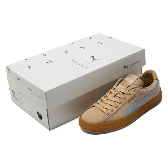 Puma Замшевый креп x Maison Kitsune Травертин Шамбре Синий 2021 - 381270-01