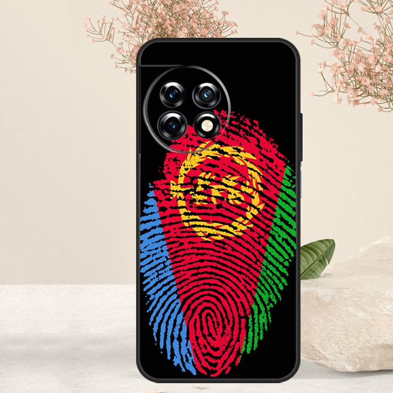 Чехол Флаг Эритреи для OnePlus 15 R 13T 13 13R 12 12R 11 10R 10T 10 Pro Nord 5 CE 4 2 3 Lite N20 N30