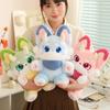 Cute Colour Big Tailed Phantom Fox Plush Toys Lovely Soft Stuffed Cartoon Animals Dolls Pillow For Birthday Christmas Gift