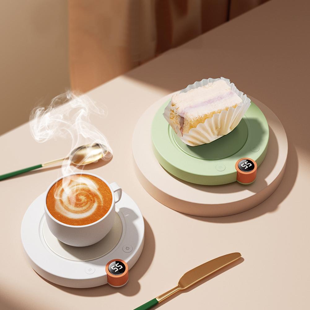 55 градусов Умная Термостатическая Подставка 3-скоростная Регулировка TEM 20 Вт 220 В Подогреватель Чашек Подставка для Чашек для Офиса и Домашнего Стола