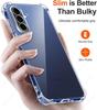 Прозрачный Кристаллический Ударопрочный Силиконовый Мягкий Чехол Для Samsung Galaxy A17 5G 4G SamsungA17 A 17 17A Прозрачная Защита Fundas Capas
