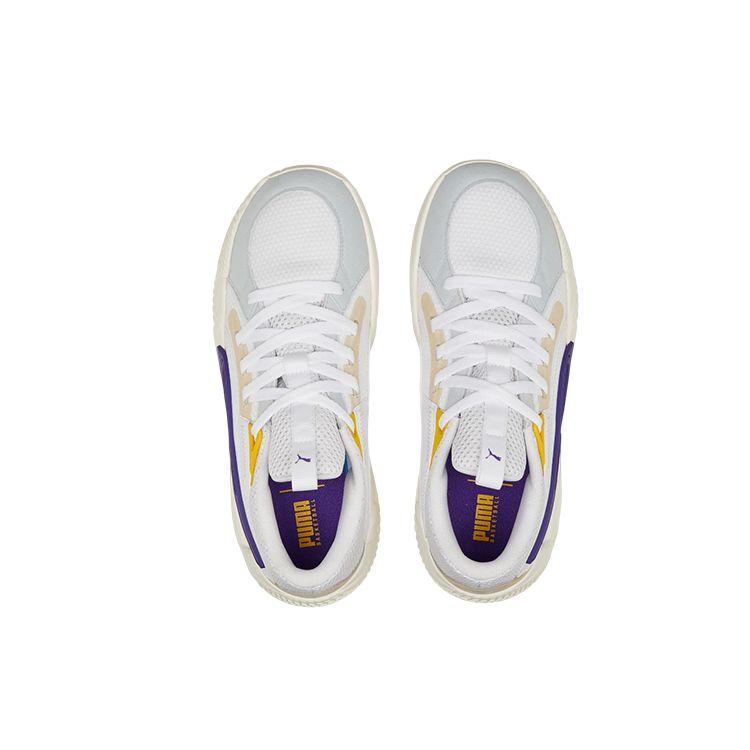Puma Баскетбольные кроссовки унисекс Puma Court Rider Chaos Slash Lakers Бело-фиолетовые 378052-05