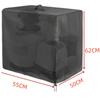Outdoor Pool Maintenance Black Swimming Pool Cover 420D Oxford Cloth Cover UV Protection Cover Easy Installation