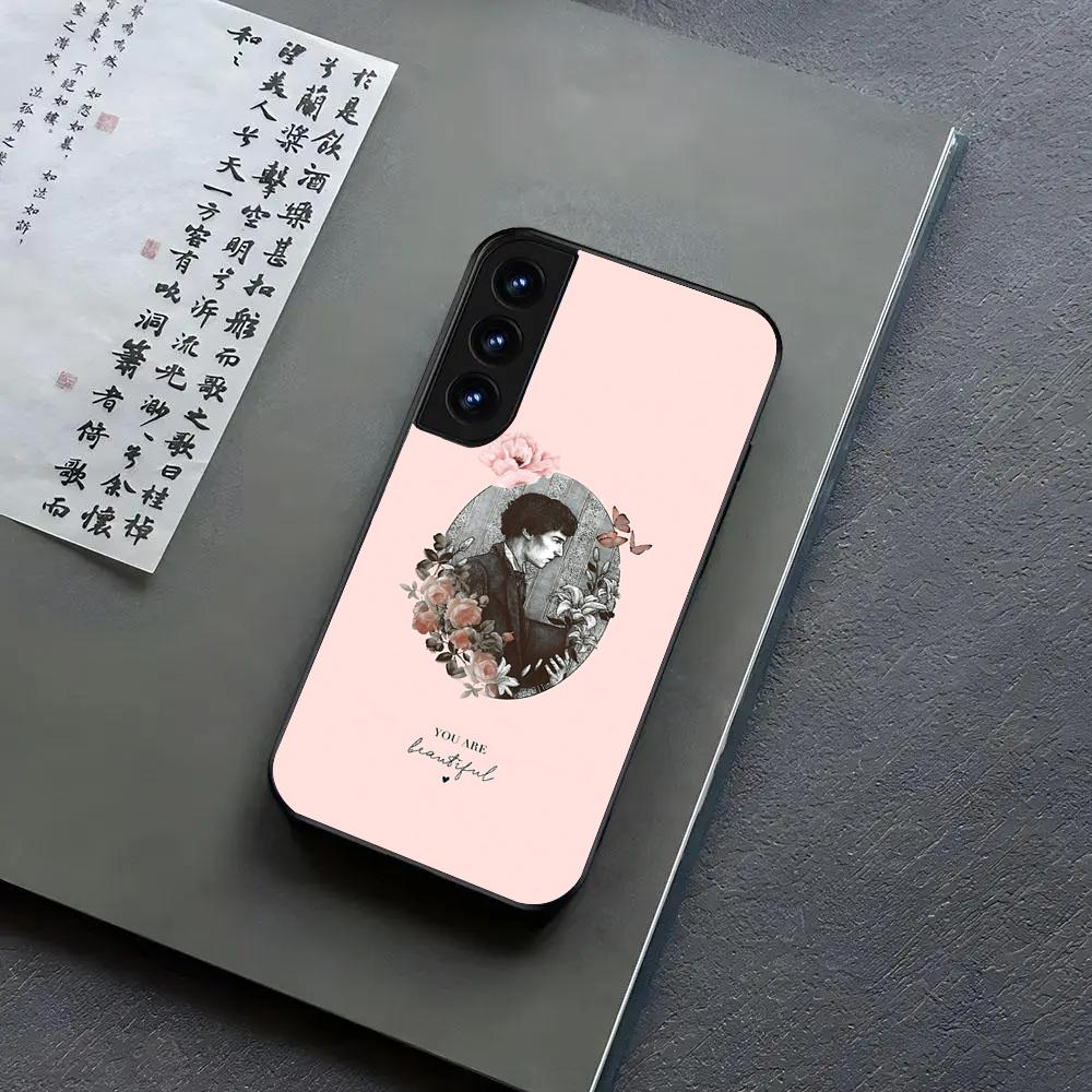 Чехол для телефона Шерлок Холмс Для Samsung S24, S25 22,30,,Note20,Ultra,Lite,Ultra,5G,Plus,FE Черная крышка