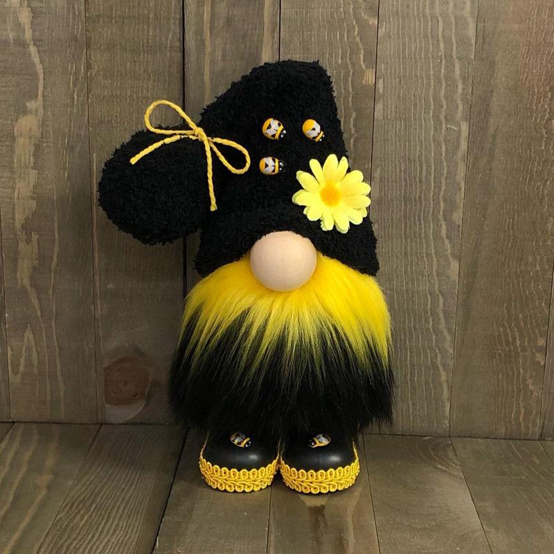 Bumble Bee Striped Gnome Scandinavian Tomte Swedish Honey Bee Elfs Home KTY