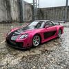 JDM-1:24 Mazda RX-7 RX7 FD3S VeilSide Fortune Форсаж: Токийский дрифт Металлический литой коллекционный модельный автомобиль Хобби Подарки