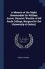 Книга A Memoir of the Right Honourable Sir William Anson, Baronet, Warden of All Souls College, Burgess for the University of Oxford;