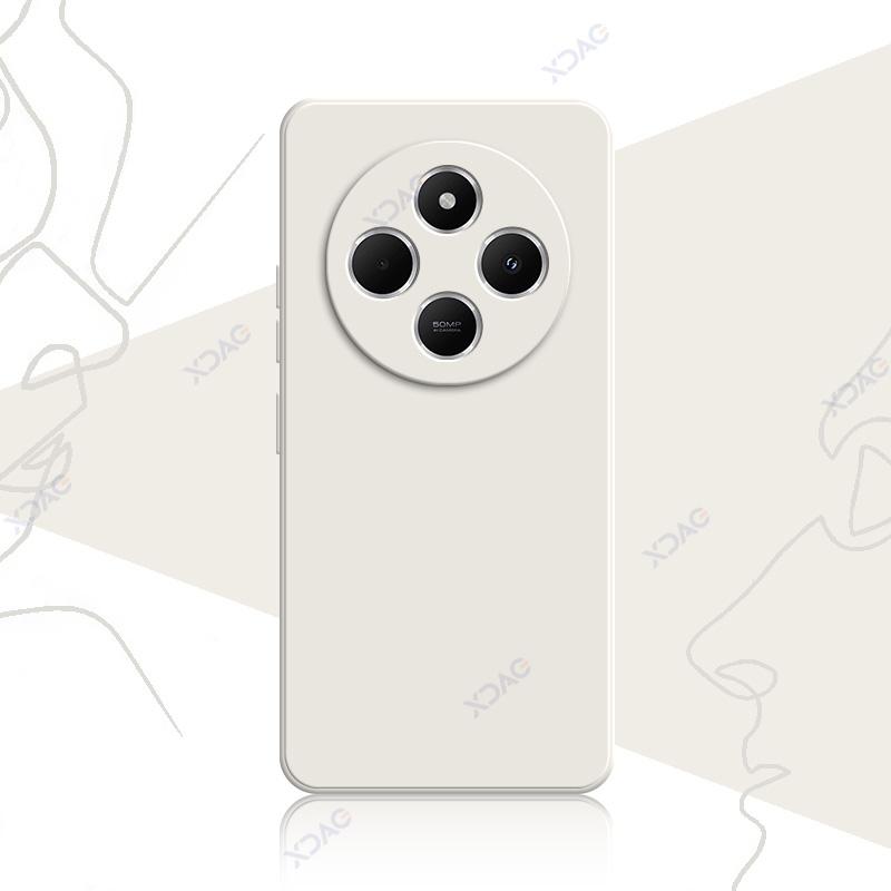 Чехол для мобильного телефона Xiaomi Redmi 14C 14R Redmi14C Redmi14R 5G Global 360 Soft Square Liquid Silicone Waterproof Cover