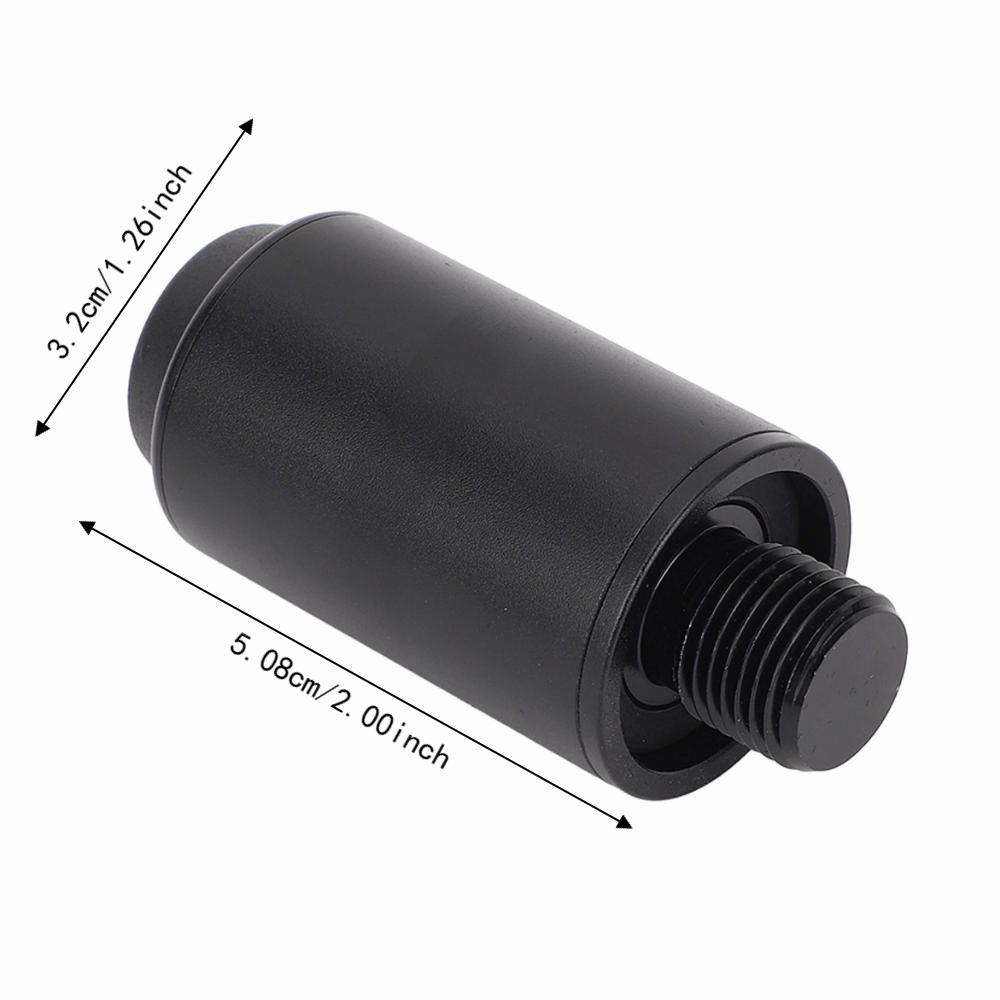 2 Inch Length Pool Cue Extension Easy To Install Pool Cue Extender Billiards Game