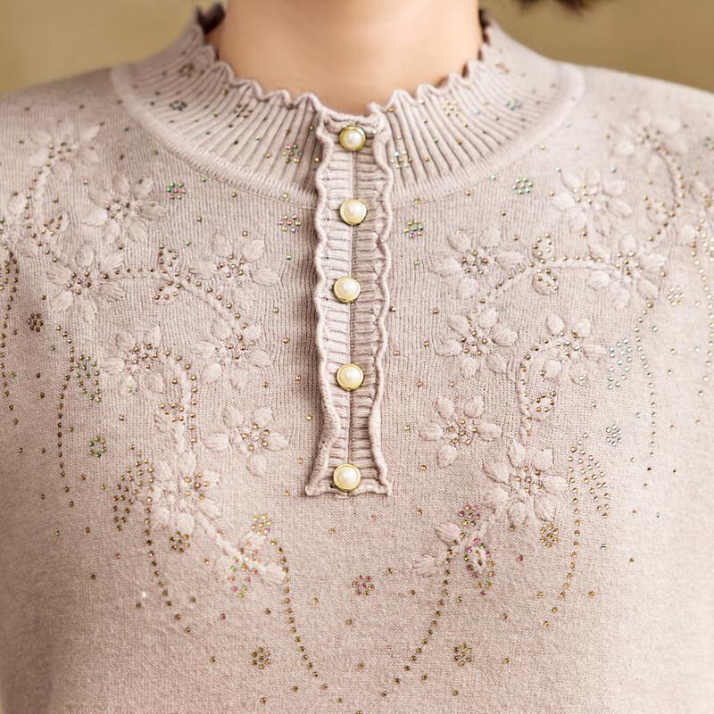 Пастельный женский плюс бархатный теплый вязаный пуловер свитер