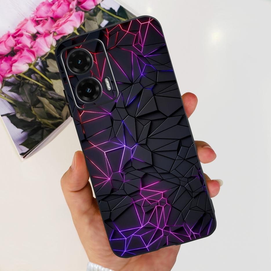 Для Motorola Moto G35 G55 G85 Чехол Милый Расписной Чехол Матовый Чехол для Телефона Для Moto G85 G 35 G55 MotoG35 MotoG55 MotoG85 Мягкие Чехлы
