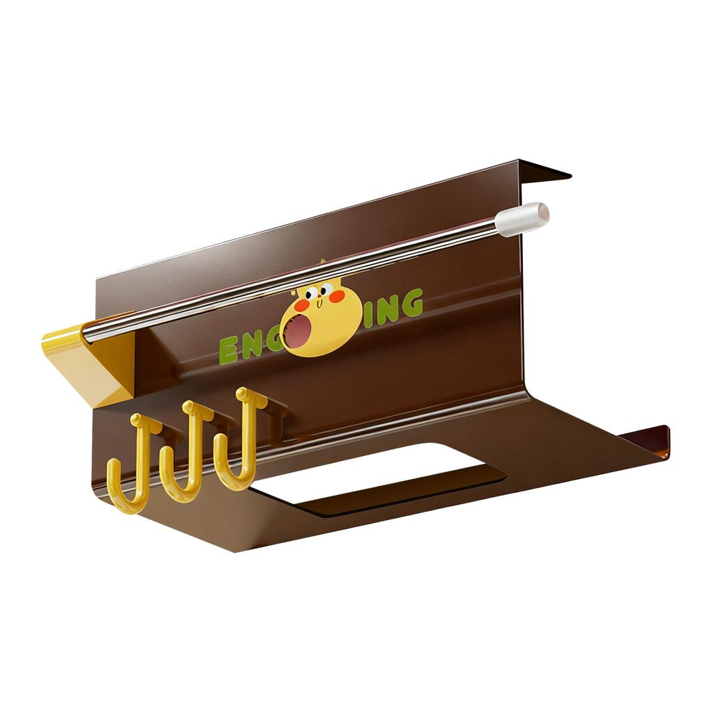 Decorative Tissue Box Holder, Wallpaper Holder With Hooks, No-drill Toilet Paper Holder | Suitable For Bathrooms, Toilets, And Kitchens