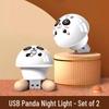 Smart Voice-Control Night Light: USB-Activated LED Eye Protection for Bedroom or Bedside.