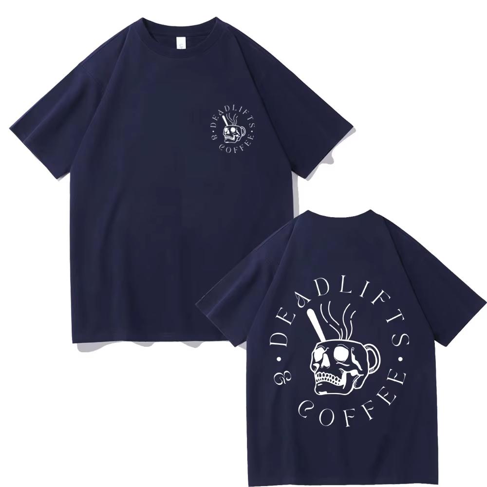 Mens Pure Cotton Tshirt of 2025 Hard Pull Coffee Comfortable Breathable and Highquality A Musthave for Festivals