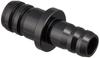 Kijima 105-16600 Мотоциклетные запчасти Соединитель для преобразования шланга 0,4 дюйма (10 мм) до 0,3 дюйма (8 мм) Анодированный алюминий, черный