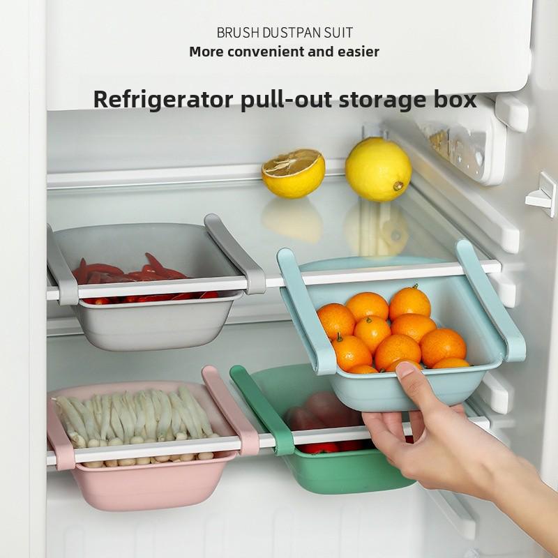 Креативный холодильник с разделительным слоем для сохранения свежести и кухонный ящик для хранения - классификационная стойка и корзина для хранения 0,15.