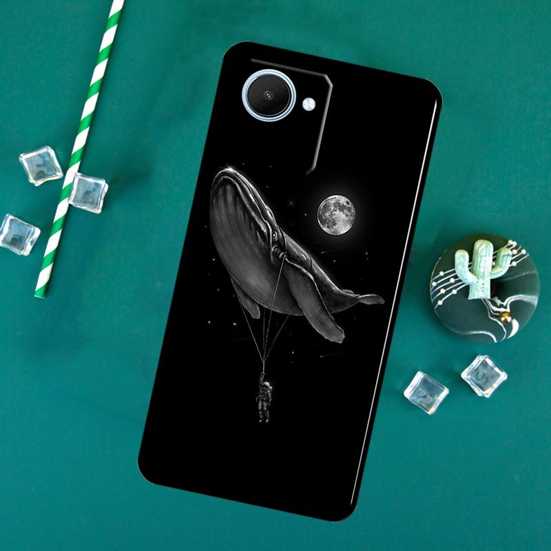 Dream Whale Cartoon For Realme 15 Pro 10 11 12 13 14 Pro Plus GT6 GT7 C61 C67 C63 C71 C55 C51 C65 C53 C75 Case