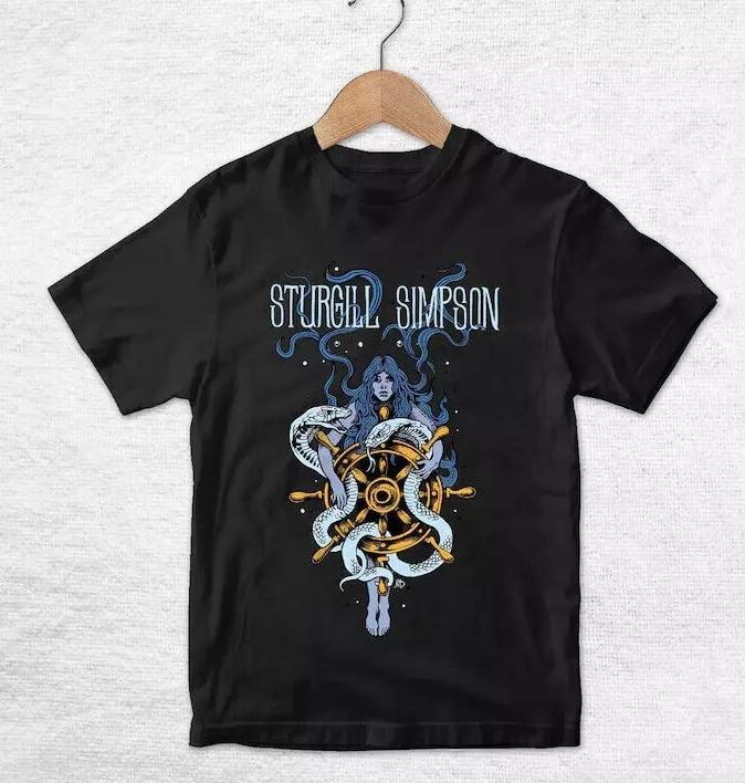Футболка Sturgill Simpson с коротким рукавом, унисекс, все размеры от S до 3XL, PA1308_52, футболка унисекс