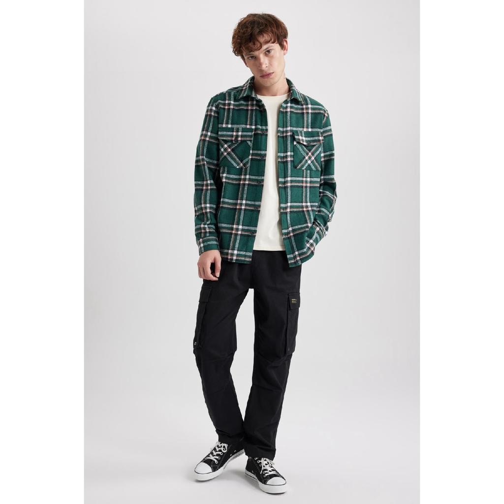 Рубашка Lumberjack с длинным рукавом в клетку стандартного кроя