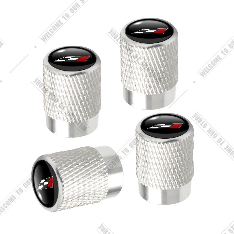 Car CNC Aluminum Race Flag Emblem For Seat Leon Ateca Ibiza Toledo Cordoba Born Cupra 4pcs Tire Valve Air Port Stem Cover Caps