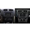 Для Volkswagen VW Golf 6 2008-2012 углеродное волокно автомобильный средний выход AC CD регулировка декоративная наклейка автомобильные аксессуары для интерьера