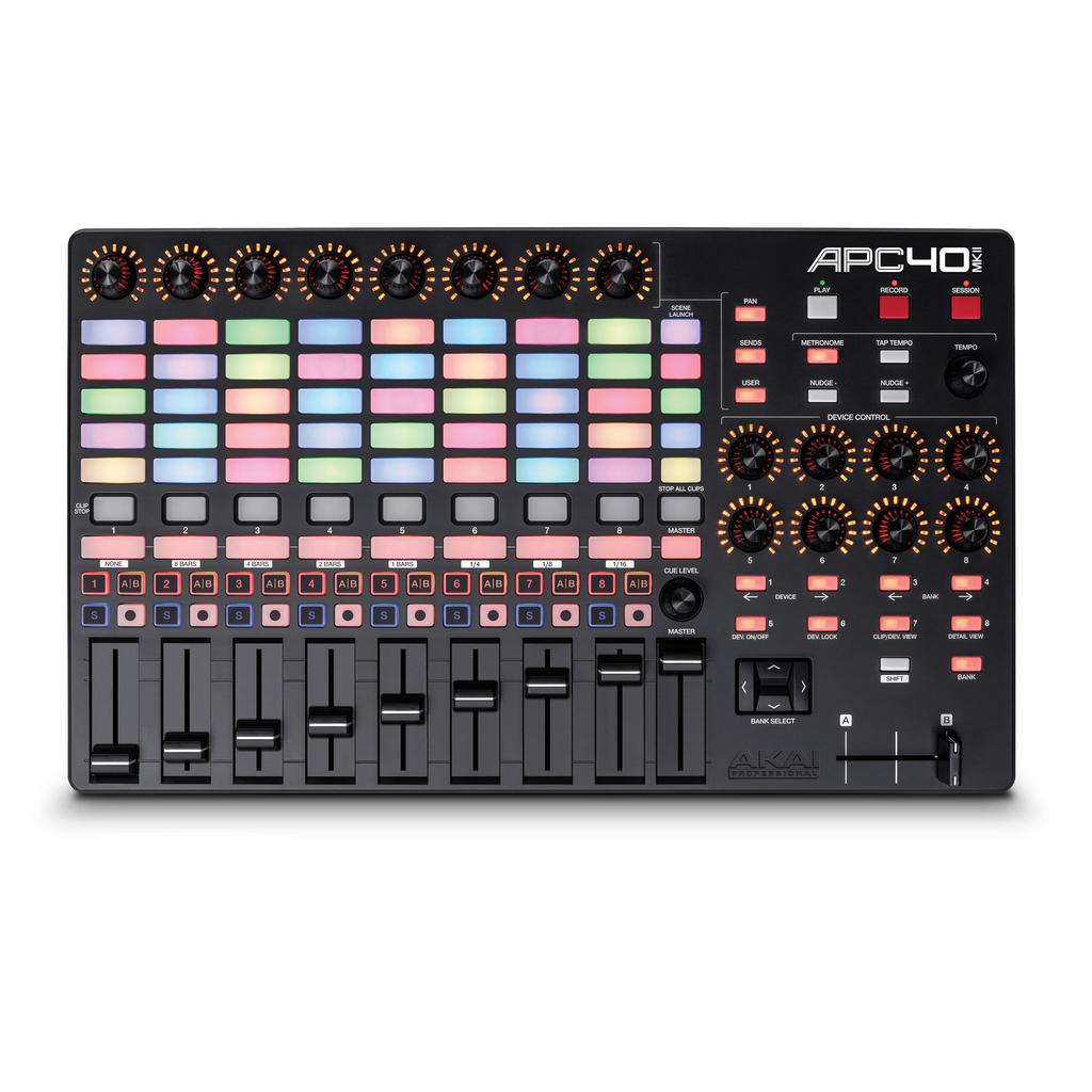 Akai Professional USB MIDI-контроллер APC40 mapping функций с Ableton Live 5x8 кнопок запуска клипов профессиональный пакет ПО MKII Один к одному