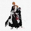 Costume Ichigo Kurosaki Kenpachi Zaraki Anime Lron On Patches For Clothes Bag Tshirt Heat Transfer Stickers Stripes Appliques