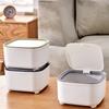 Практичный мусорный бак, симпатичный мусорный контейнер, симпатичный столик для хранения, маленький крошечный мусорный контейнер