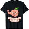 Powered By Peaches Unisex-Adults, Unisex-Kids Short Sleeve Classic Fit T-Shirt Black S