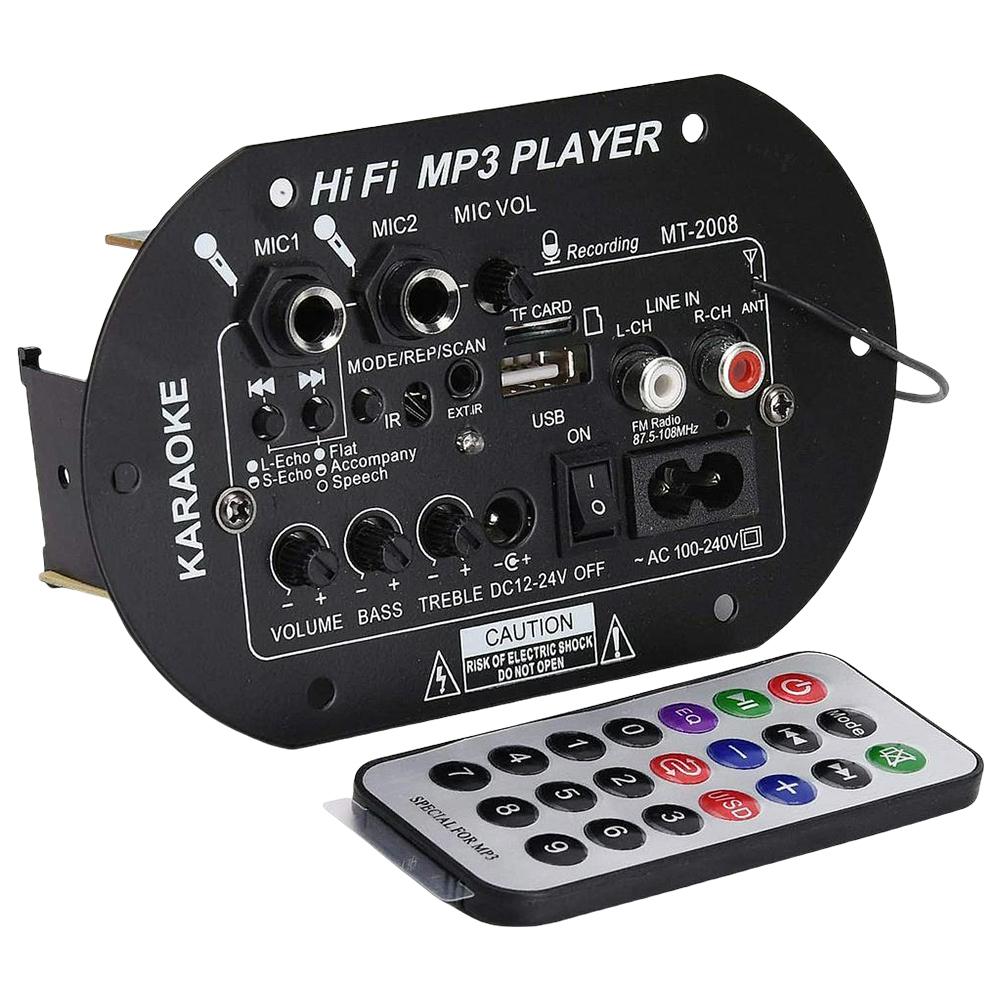 Плата усилителя R # MP3, Bluetooth-совместимая плата цифрового усилителя 120 Вт, сабвуфер