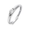 LEGAN Engagement Eternally Brilliant Platinum with a Diamond Size 8 Natural Diamond Engagement Wedding Ring for Made In Japan Ring, 0.2ct Solitaire,