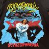 Sepultura шизофрения 90-е Базовый стиль Черная футболка Унисекс Мужчины Женщины Унисекс Футболка