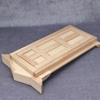 Милая деревянная рама и стеклянная пластина Кукольный домик DIY Двойное окно 1/12 Миниатюрные аксессуары для кукольного домика Мебель Игрушки