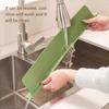 1/2pcs Silicone Sink Baffle Splash Guard Oil-Proof Kitchen Supplies Water Baffle Bar with Suction Cup Pool Sink Organizer