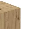 Artisan Oak Wardrobe 90 x 52 x 200 cm Particleboard