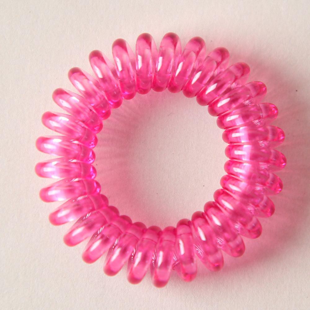 Korean Style Elastic Hair Bands: 40 Transparent Colors, Soft & Seamless Hair Accessories