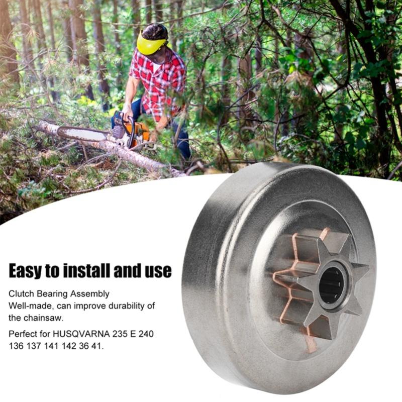 Замена подшипника сцепления бензопилы Для HUSQVARNA 235 E 240 136 137 141 142 36 41