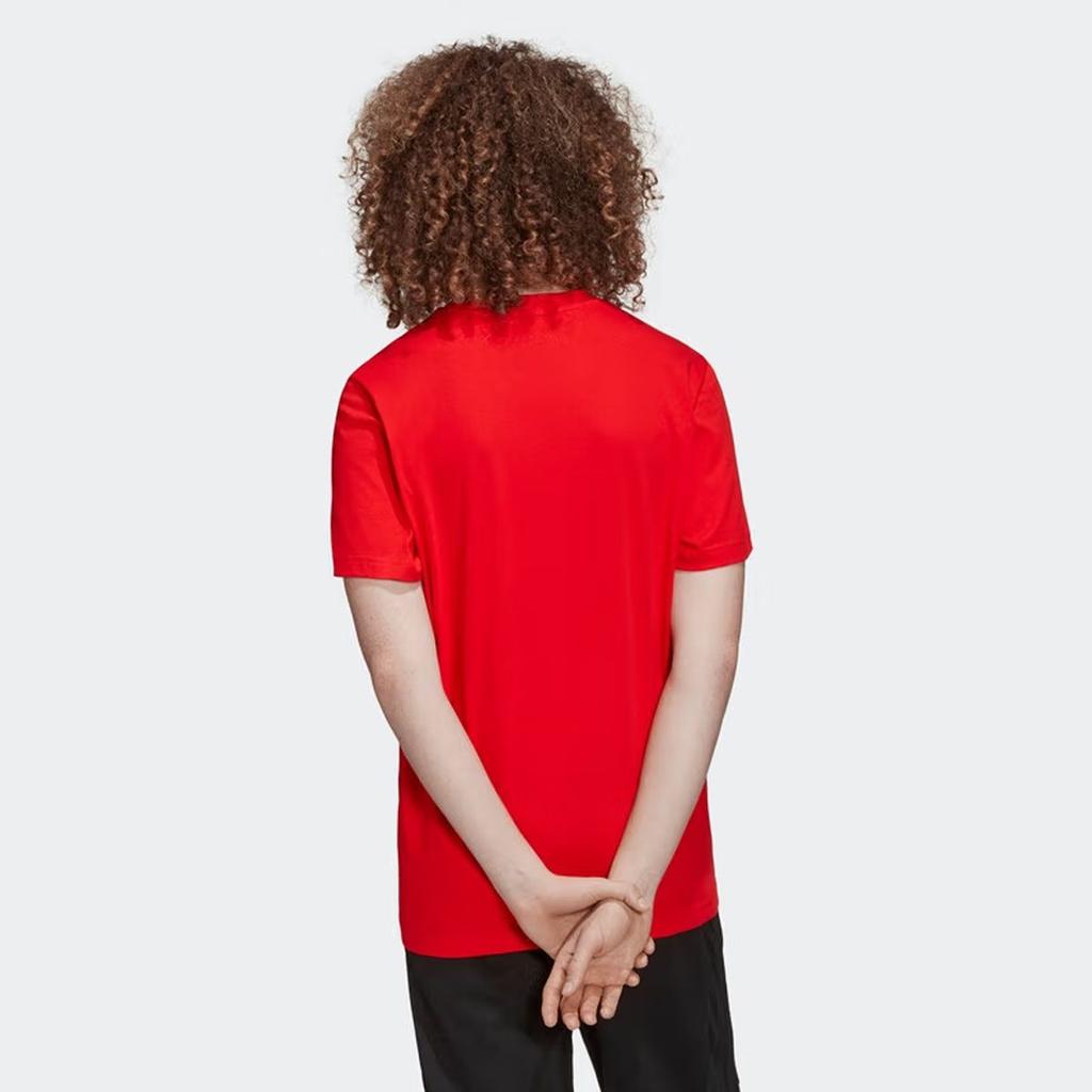 adidas Мужские Футбольные Майки Красные Средние Прямой Крой FT6051