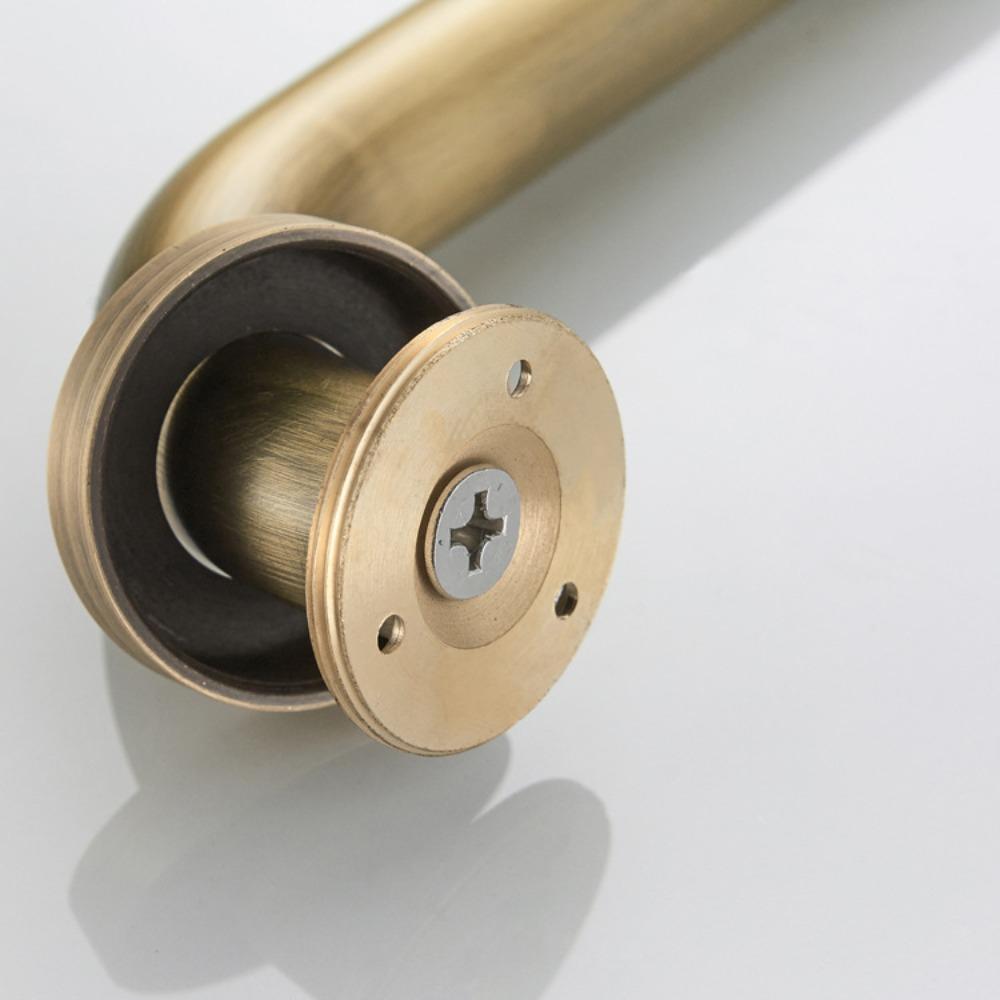 Brass Safety Bathtub Hand Bar Wall Mounted Bathroom Safety Handle For Pregnant Women