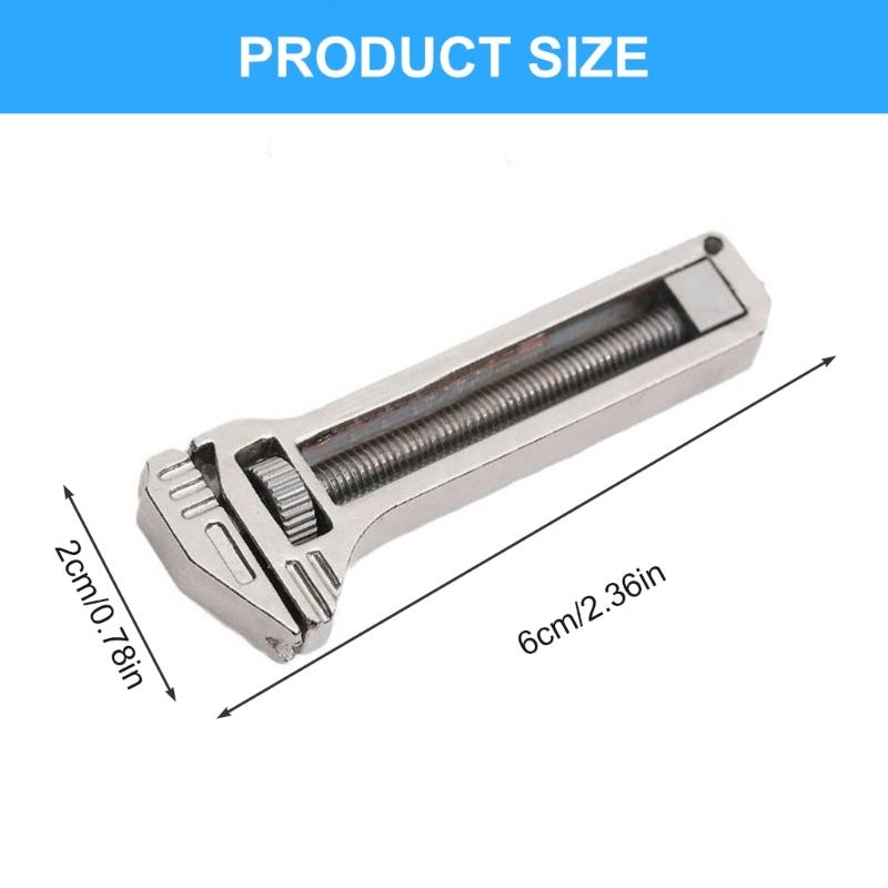 Легкие Алюминиевые Сплавы Многофункциональный Брелок-Ключ Интегрированный Гвоздодер Удаление Открывание Бутылок Компактный Дизайн