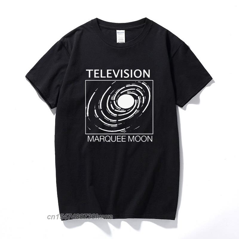 Television Marquee Moon T Shirt Talking Heads The Stooges Minuteunisex Top Fashion Cotton Tshirt Camisetas Hombre