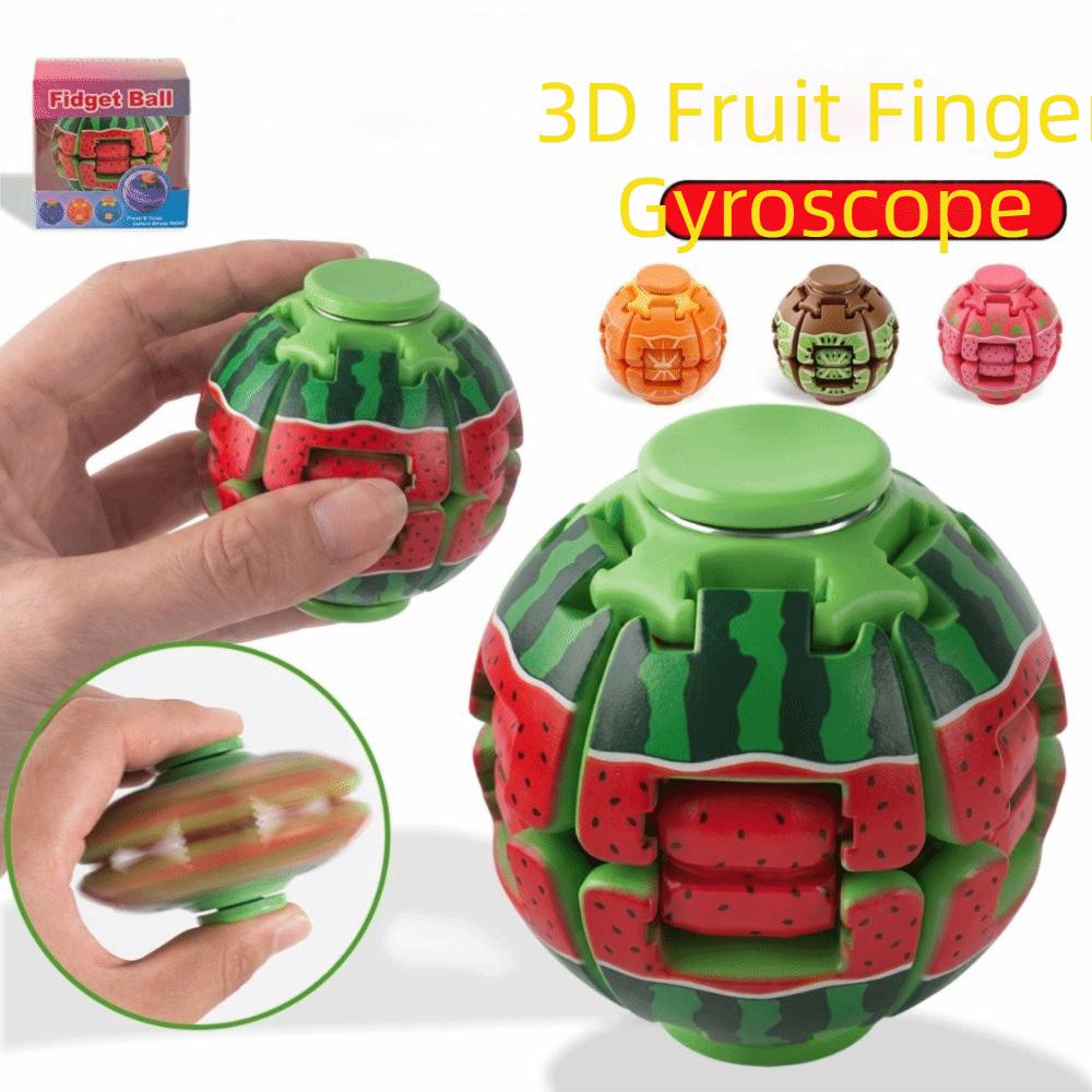 Creative Press Rotating Depress Ball Relaxation Spin Rush Fidget Gyro Finger Fidget