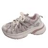 Spider Strap Platform Women's 2025 New Retro Versatile Mesh Breathable Casual Sneakers