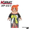 Минифигурки Аниме Фильм и Телесериал One Piece Король Луффи Солонна Красавица Робин Строительные Блоки Игрушки для Детей