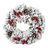 New Christmas Decorative Wreath Handmade Christmas Wreath Door Hanging Window Props Decoration.