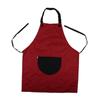 Кухонный фартук водонепроницаемый маслостойкий фартук унисекс фартук с карманом поварской фартук