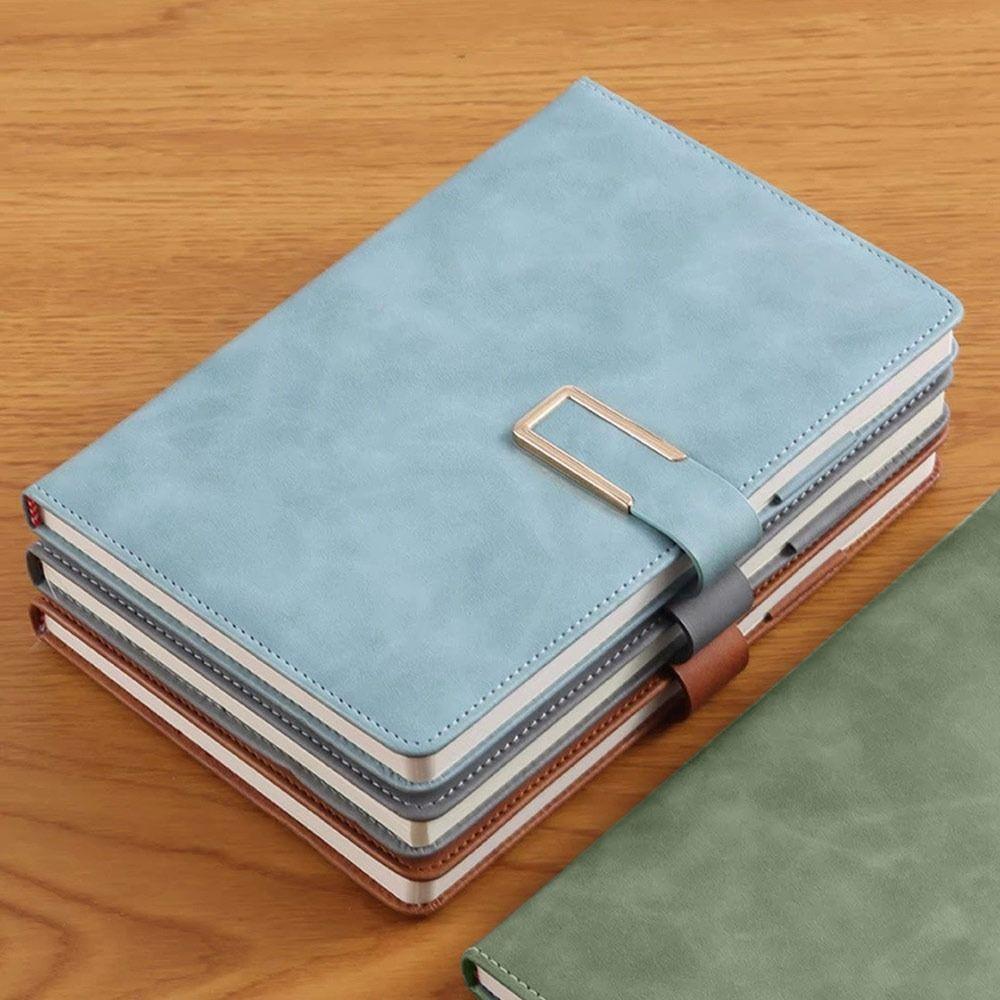 Soft Cover Leather Notebook Horizontal Line Loose-Leaf Book Professional A5 Notebook
