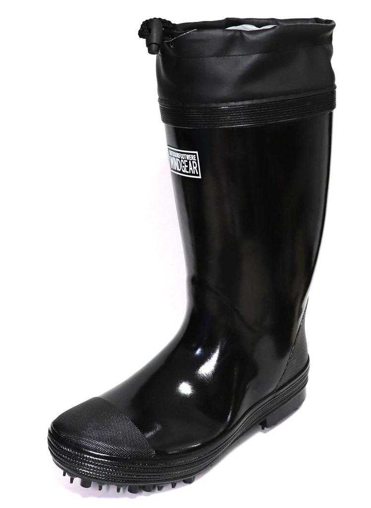 Basic Standard Long Black Boots with Iron Waterproof and a Comfortable Dry Lining Steep Mountain and Wild Vegetable Size Cm Men's Pins, Spikes, Soles,