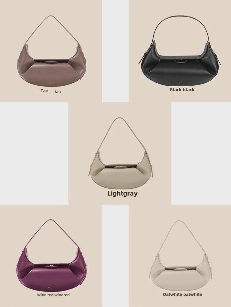 YUZEFI Fortune Cookie Retro Leather Clutch Bag for Women